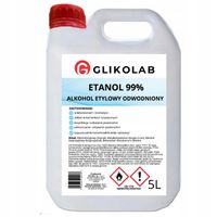 Alkohol etylowy ETANOL spirytus do DEZYNFEKCJI ODTŁUSZCZACZ 99% 5L