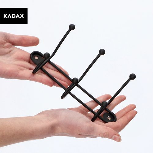 Wieszak Ścienny Na Ubrania Uchwyt 3 + 7 Haczyków na Arena.pl