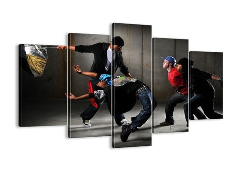 Obraz Na Płótnie - Breakdance Ulica - 150X100 Cm - Ea150X100-2126 na Arena.pl