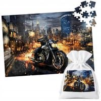 PUZZLE TRADYCYJNE - MOTOR MOTOCYKL - 35 el