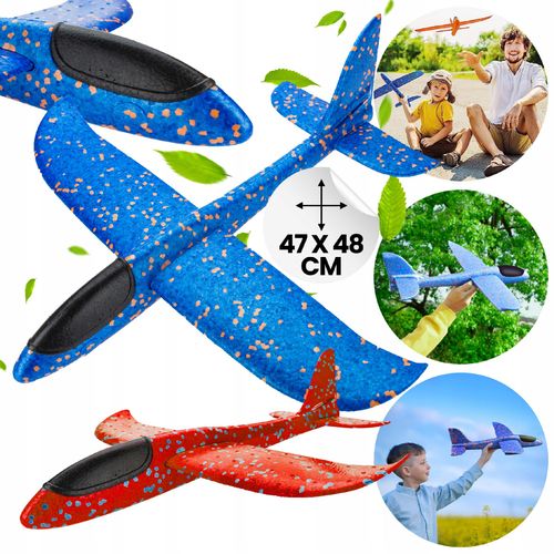 Samolot szybowiec ze styropianu Duży 47cm VERGIONIC na Arena.pl