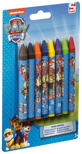 Paw Patrol 8 Pack Jumbo Crayons na Arena.pl
