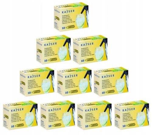 KAYSER CO2 NABOJE DO SYFONU WODY SODOWEJ SATURATORA 30 SZTUK na Arena.pl