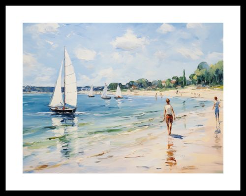 Plakat 40x30cm Życie na Brzegu na Arena.pl