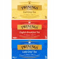 Twinings Zestaw czarnych herbat MIX 3x25 saszetek