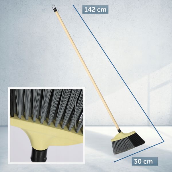 SZCZOTKA ULICÓWKA ZAMIATACZ MIOTŁA NYLONOWA 30 cm zdjęcie 5