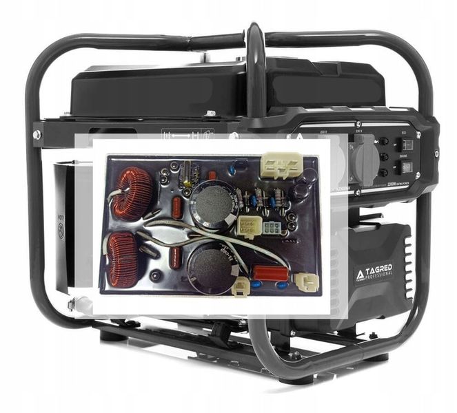 MODUŁ INWERTERA PŁYTKA KOMPUTER AGREGATU 2000W zdjęcie 7