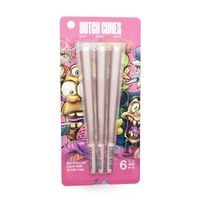 bibułki skręcone dutch cones 1 1/4 pink 6 szt.