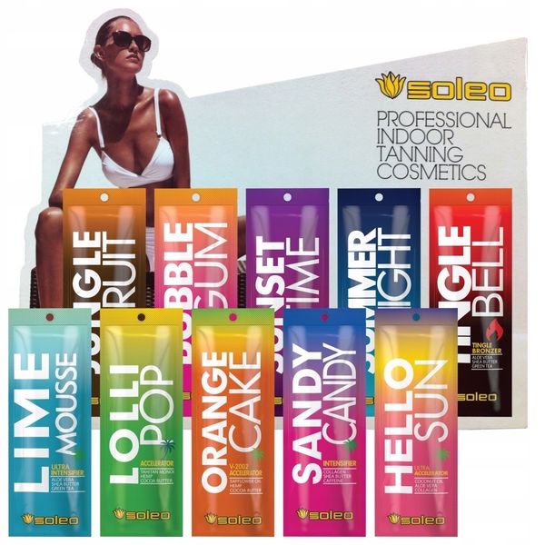 Pakiet saszetek Soleo basic 100 saszetek + wieszak zdjęcie 1