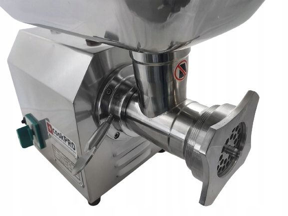 Wilk Profesjonalna Maszynka Do Mięsa TC12 INOX + 3 Sitka cookPRO 560040001 zdjęcie 9