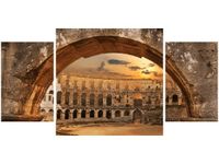 80X40CM OBRAZ CHORWACJA AMFITEATR STAROŻYTNOŚĆ TRÓJ OBRAZ