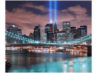 60X50CM PANORAMA MANHATTANU OBRAZ ŚCIAN DREWNIANE