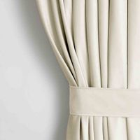 CURT/AH/VELVET/PLEAT/CREAM/140X270/1PC