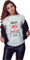 KOSZULKA prezent na Urodziny 18 20 30 40 50 60 70