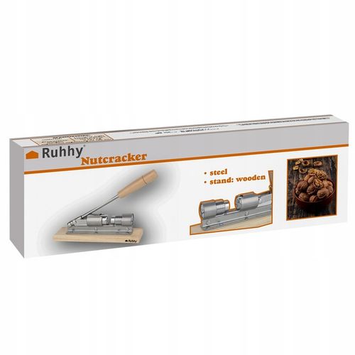 Dziadek do Orzechów na Podstawce Mocny Stalowy Duży Solidny Drewniany Spód na Arena.pl