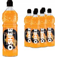 6x Napój izotoniczny OSHEE Isotonic Drink pomarańcza z wit B6 750 ml