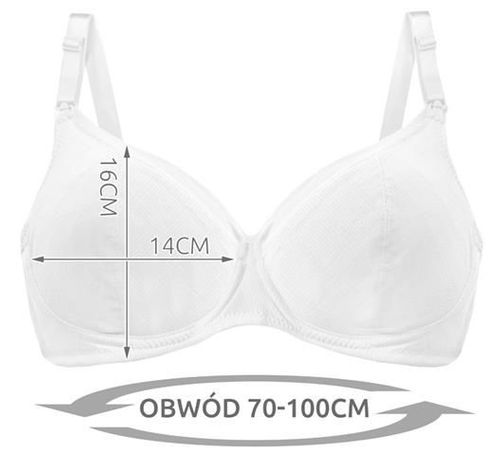 XM331 STANIK DO KARMIENIA C - biały na Arena.pl