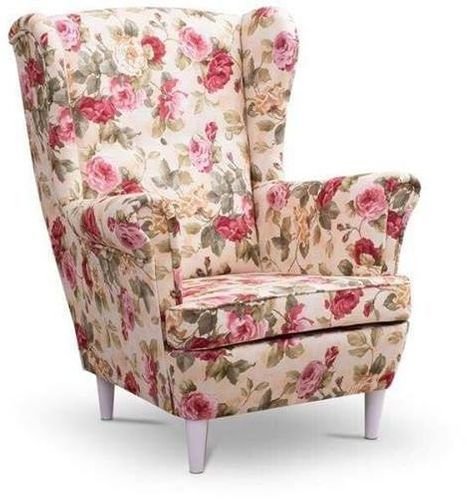 Fotel uszak z podłokietnikami w stylu skandynawskim SN-0024 na Arena.pl