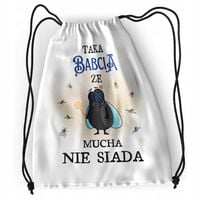 Plecak Dla Babci Sportowy Szkolny Worek Torba Z Nadrukiem Ze Zdjęciem