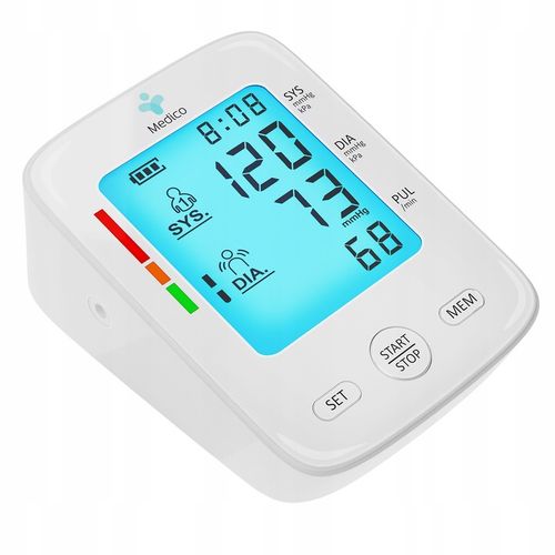 CIŚNIENIOMIERZ NARAMIENNY MEDICO ARYTMIA, WYGODNY, USB, DZIENNICZEK GRATIS na Arena.pl