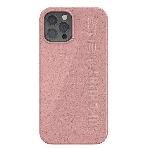 superdry snap iphone 12/12 pro compostable case różowy/pink 42621 na Arena.pl
