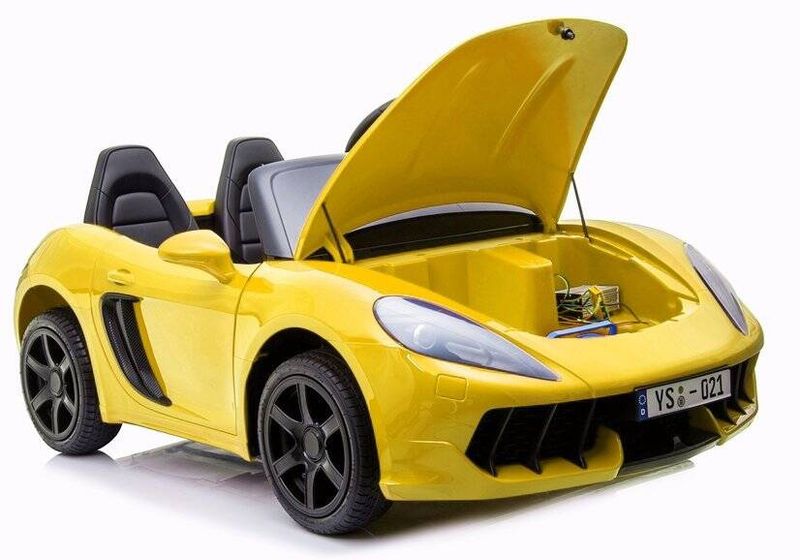 Auto na akumulator YSA021A Żółty zdjęcie 5