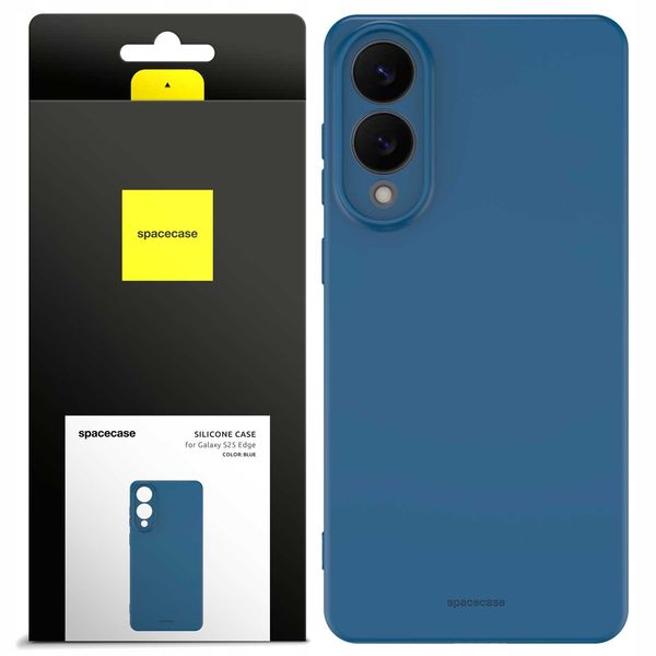 Spacecase Silicone Case 3.0 Galaxy S25 Edge Blue zdjęcie 1