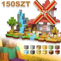 MAGNETYCZNE KLOCKI KONSTRUKCYJNE ZABAWKA FARMA STEM 3D 150EL DLA DZIECI