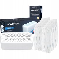 Duży pochłaniacz wilgoci osuszacz powietrza Wessper + 10x mocny wkład 500g