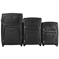 ZESTAW 3 WALIZEK WINGS 2 KOŁA LARK BLACK