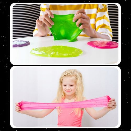 SLIME ZESTAW DIY 28x GLUT PUSZYSTY ŚWIECĄCY DLA DZIECI PREZENT XXL na Arena.pl