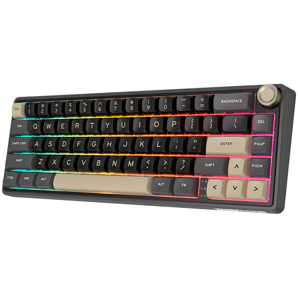 royal kludge r65 phantom gaming keyboard chartreuse switch zdjęcie 2