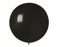 balon g220 gigant kula pastelowa czarny 75 cm (luzem) g220/14