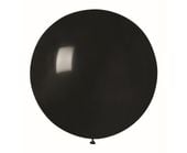 balon g220 gigant kula pastelowa czarny 75 cm (luzem) g220/14