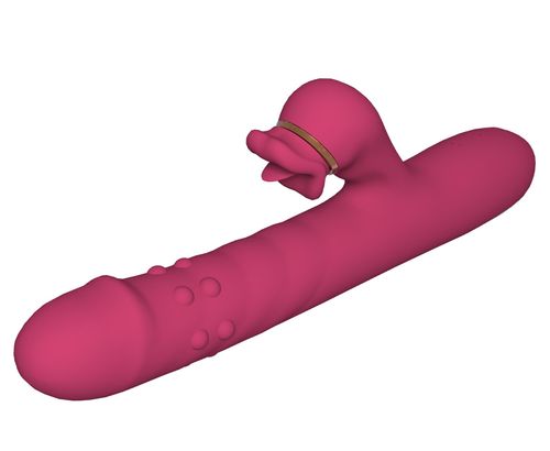 Silicone Vibrator - 7 Rotating Functions And 7 Licking Functions na Arena.pl