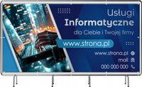 Reklamowy baner 130x80 - Profesjonalne usługi informatyczne