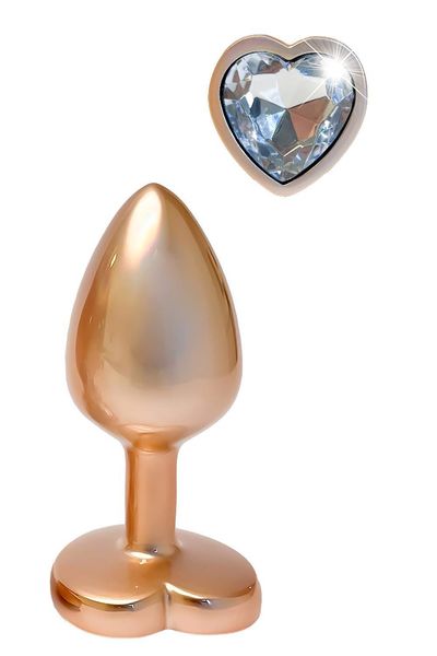 Gleaming Love Matte Gold Plug Small zdjęcie 3