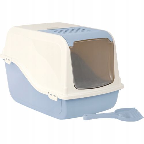 Kuweta Dla Kota Kryta 57cm ARIEL + Filtr + Łopatka OTWIERANA OD GÓRY na Arena.pl