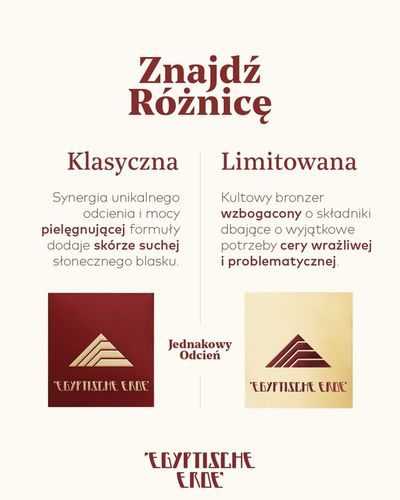 Bikor Egyptische Erde Ziemia Egipska Kultowy Bronzer na Arena.pl