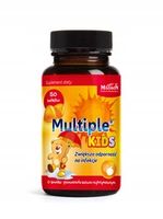 Multiple Kids żelki witaminowe dla dzieci 50 sztuk