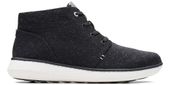 Clarks Półbuty damskie - Step Move Hi lekkie - rozmiar 37 - czarne, tkanina