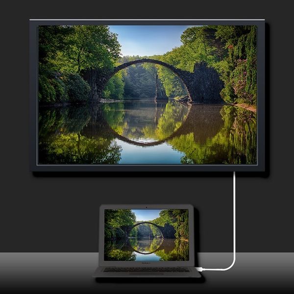 Qoltec Kabel USB 3.1 typ C męski/ VGA męski | FULL HD | Alternate mode | 2m zdjęcie 6