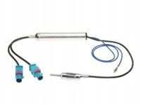 SEPARATOR ANTENOWY 2x FAKRA - 1 DIN PROSTY VW SKODA SEAT AUDI