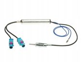 SEPARATOR ANTENOWY 2x FAKRA - 1 DIN PROSTY VW SKODA SEAT AUDI