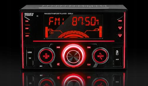 Radio Samochodowe Bluetooth 2-DIN USB SD MP3 RDS LCD AUX Pilot RGB Mikrofon na Arena.pl