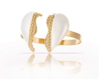 bransoletka pęknięte serce z kolekcji heart harmony (b23/zim/34/1au)