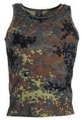 Koszulka US Tank-Top flecktarn brunatny zielony 170 g/m²