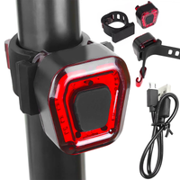 LAMPKA ROWEROWA TYLNA LED NA ROWER ŚWIATŁO CZERWONE MOCNE TYŁ AKU USB