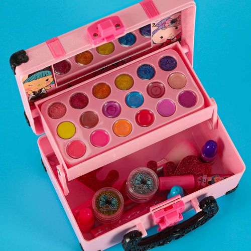 DLA DZIEWCZYNEK ZESTAW KOSMETYKÓW DO MAKIJAŻU I PAZNOKCI na Arena.pl