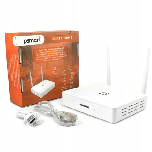 Bramka Centralka ZigBee 2 Anteny Mocniejszy Sygnał Ethernet TUYA PSMART na Arena.pl